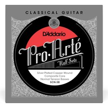 Dora Shopping D'addario Scn- Klasik Gitar Tel Seti, Arte, EJ45C'NIN Bas