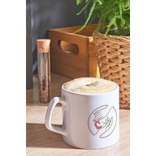 Dora Shopping Piktogram Tasarımlı Tutuşan Eller Kupası Kupa Bardak