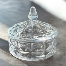 Özbience Şeffaf Cam Şekerlik, Zarif ve Modern Tasarım, Şık Mutfak Aksesuarı