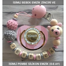 PremiumPort Bebek Emzik Zinciri ve Silikon Emzik Seti, Hipoalerjenik, Güvenli ve Şık