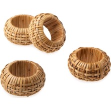 Dora Shopping 4'lü Peçete Halkası