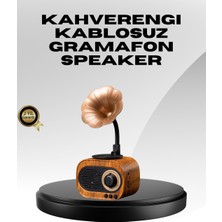 Zenvia Kablosuz Retro Radyo Hoparlör 5W Güçlü Ses USB Hafıza Kart Destekli ZNV-HBY3245