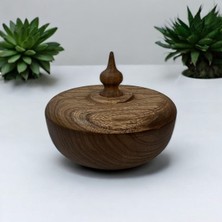 Özbience Ahşap Sunum Kasesi, Şekerlik ve Lokumluk, Şık ve Doğal Tasarım