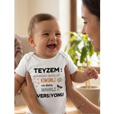 PremiumPort Komik Teyze Temalı Bebek Body, %100 Pamuk, Rahat ve Havalı Tasarım