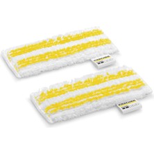 Karcher Esnek El Başlığı Yedek Bez Seti, Buhar Makinelerine Uyumlu, Pratik ve Kullanışlı