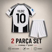 Andream Juventus Kenan Yıldız  Çocuk Futbol Forması Forma Şort 2 Parça