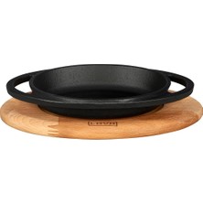 Dora Shopping Pişirme Kabı Lv O Tv 1510 K4 Oval Tabak Çanak Tabak, , Ölçüler 15 x 10 Cm, Dökme Demir,