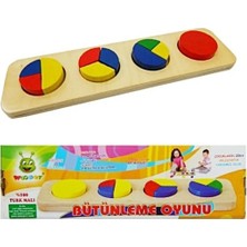 Özbience Eğlenceli Ahşap Bütünleme Oyunu, Çocuklar Için Yaratıcı ve Öğretici Set