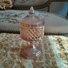 Özbience Bal Rengi Dekoratif Şekerlik, Zarif ve Şık Dekorasyon Parçası