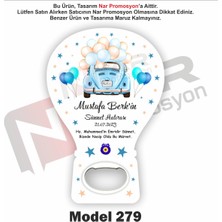 PremiumPort 25 Adet Balon Magnet Açacak, Sünnet, Nişan, Söz, Düğün Hediyelik