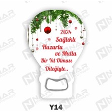PremiumPort Yılbaşı Temalı 40 Adet Magnet, Hediyelik ve Ambalaj Dahil