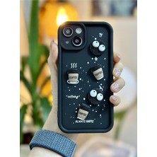 Dora Shopping Iphone 13 14 ile Uyumlu Coffee Kurabiye Tasarımlı Kılıf