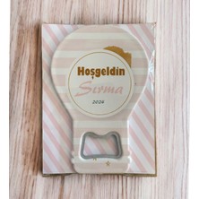 PremiumPort Yenidoğan Bebek Magnetleri 10'lu Balon Açacak Şirin Hediye Seti