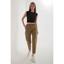 Fashion Friends Kadın Kanvas Pantolon 26Y0107K1