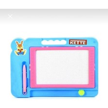 Özbience Çocuklar Için Eğitici Yaz Sil Manyetik Tahta Mavi