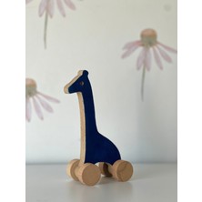PremiumPort Renkli Bebek Montessori Oyuncak Zürafa, Eğlenceli ve Öğretici Oyuncak