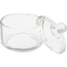 Özbience Mini Kapaklı Cam Şekerlik 90ML, Şık ve Kullanışlı Ev Dekorasyonu