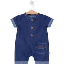 PremiumPort Yumuşak ve Rahat Bebek Kot Tulum, Günlük Şıklık Için Ideal Seçim