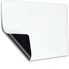 Özbience Katlanabilir Manyetik Beyaz Tahta 50X60CM, 3 Kalem ile Yazı ve Mesaj Tablosu