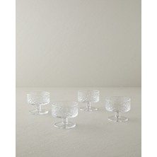 English Home Trigon Cam 4'lü Cup 160 ml Şeffaf