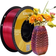 Kingroon 3 Renk Kırmızı - Altın - Mavi Pla Silk Filament 1.75 mm 1000GR
