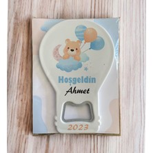 PremiumPort Yenidoğan Bebek Balon Magnetleri - Baby Shower Hediye Seti (10 Adet)