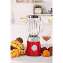 Özbience Kırmızı Çok Fonksiyonlu Smoothie Blender 1000W, Sağlıklı Içimler Için Perfect