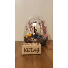 PremiumPort Ahşap Isim Küpü Bebek ve Anne Hatıra Dekoratif Küp