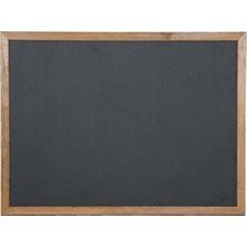 Özbience 60X90 Ahşap Çerçeveli Laminat Kara Yazı Tahtası