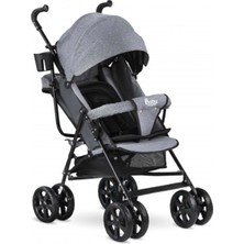 BabyHope S-A-7 Gri Baston Puset 15 kg Taşıma Kapasitesi ile Katlanabilir Pratik Tasarım