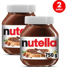 Nutella Kakaolu Fındık Kreması 750 Gr - 2 Adet