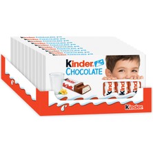 Kinder Çikolata 8'li - 10 Adet