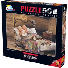 Anatolian 500 Parçalık Puzzle - Ev Gibisi Yok 3541 Standart Zorlukta Eğlenceli Parçalar