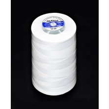 Oltalı 120 No Beyaz Dikiş İpliği 5000 mt %100 Polyester Yüksek Mukavemetli ve Yumuşak Dokulu