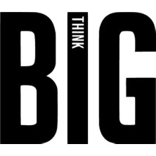 Think Big Sticker 20 x 16 cm