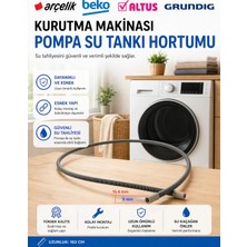 ÖZ BEYAZ EŞYA _arçelik, Beko, Altus, Grundig ile Uyumlu Çamaşır Kurutma Makinesi Su Tahliye Hortumu 160 cm