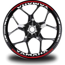 Koyu Sarı Yamaha mt 10 Sp Takım Jant Sticker Etiket Moto Aksesuarı