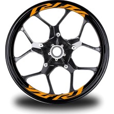 Yzf R1 Yazılı Prim Kalite 8li Jant Içi Yazı Sticker Etiket Moto Aksesuarı