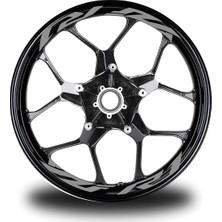 Yzf R1 Yazılı Prim Kalite 8li Jant Içi Yazı Sticker Etiket Moto Aksesuarı