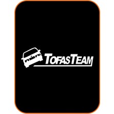 Tofaş Oto  Sticker Beyaz 40*10 cm