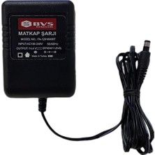 BVS 14.4V Trafolu Şarjlı Matkap Adaptörü 14.4 Volt Giriş: AC 100-240V Özellikli Adaptör