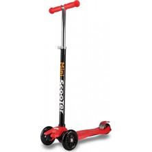 Voit Mini Scooter Kırmızı 3 Tekerlekli 2+ Yaş İçin Özel Tasarım Güvenli Kullanım