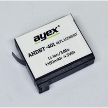 Dora Shopping AHDBT-401 Batarya, Gopro, Hero4 Kamera Ile Uyumlu