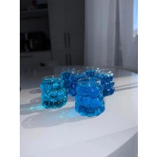 Dora Shopping Boncuk Yanı Bardak 6'lı Mini Üzüm Bardak Boncuk Şekilli Pinterest Bardak 75ML Isıya Dayanıklı