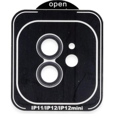 LTG Nova Iphone 11 Pvd Metal Kamera Lens - Siyah