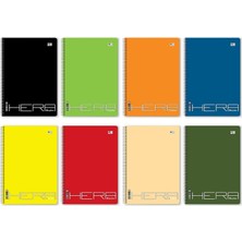 Dora Shopping A4 Spiralli Defteri 8’ Set – 4 Çizgili + 4 Kareli – 72 Yaprak (144 Sayfa)