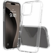 Dora Shopping iPhone 16 ile Uyumlu Hybrid Darbe Emici Tpu + Pc Kılıf (Crystal )