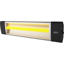 Sinbo SFH 3396 2500 Watt Duvar Tipi Infrared Isıtıcı Alüminyum ile Hızlı ve Etkili Isıtma