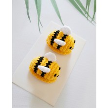 PremiumPort El Örgüsü Arı Amigurumi Bebek Çıkışı ve Saç Aksesuarı Seti