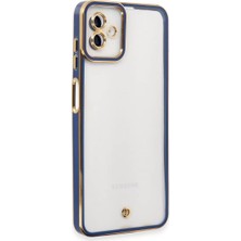 LTG Nova Galaxy A04 Kılıf Liva Lens Silikon -